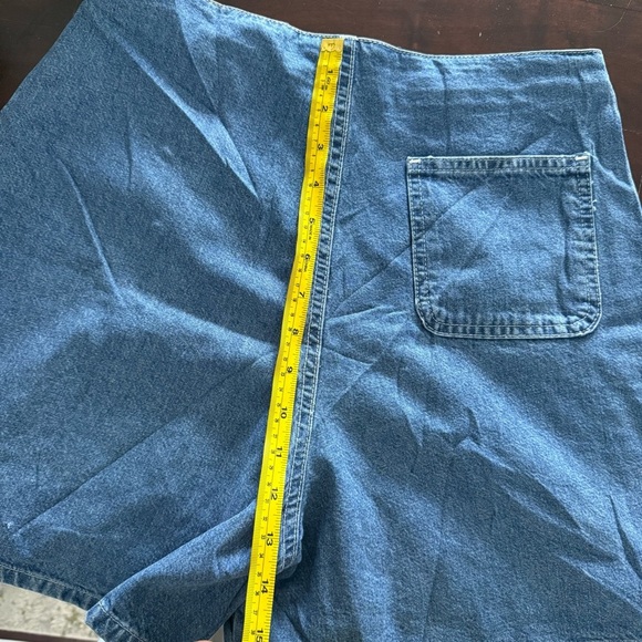 Vintage Faded Glory Blue Denim Skort - Picture 11 of 15